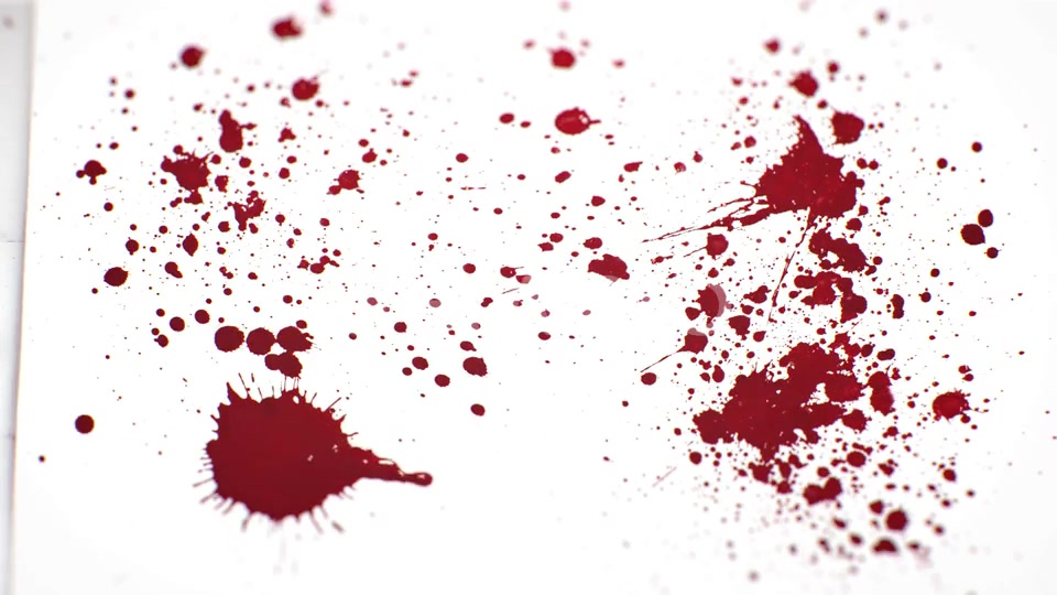 Blood Splatter (HD Set 2) Videohive 22649480 Motion Graphics Image 7