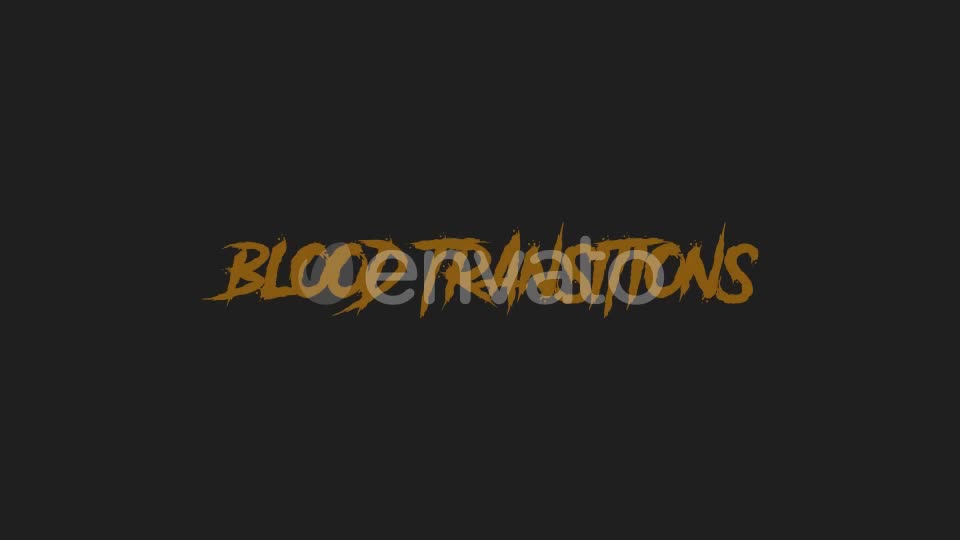 Blood Transitions Videohive 22973911 Motion Graphics Image 1