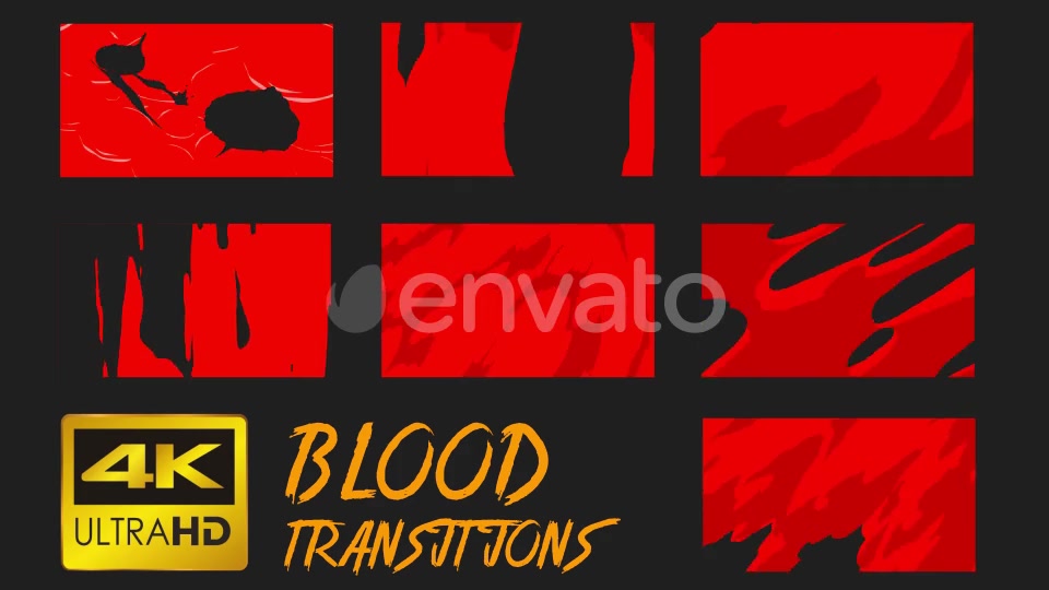 Blood Transitions Videohive 22973911 Motion Graphics Image 11