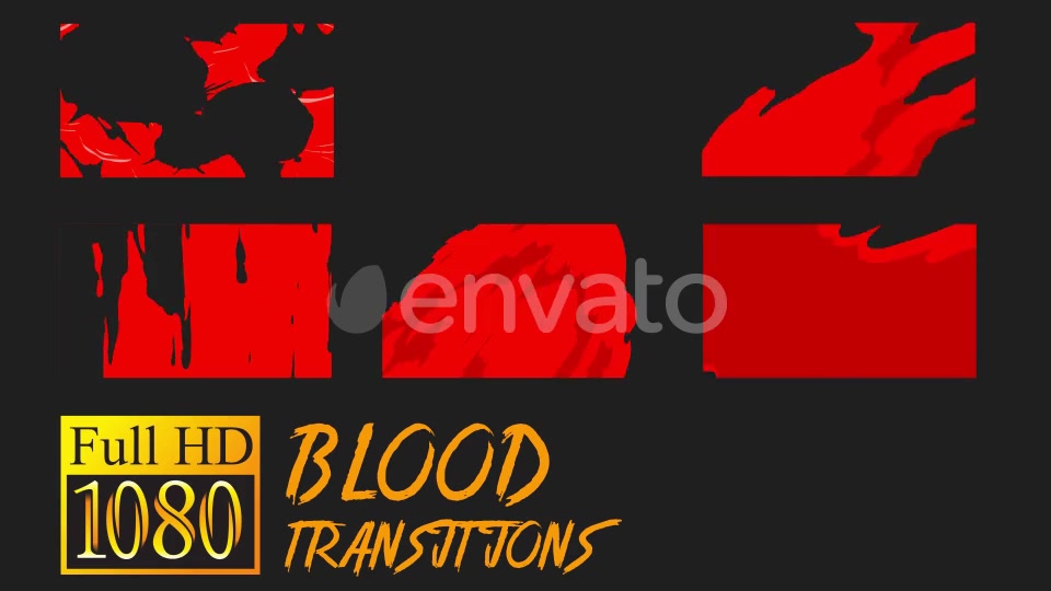 Blood Transitions Videohive 22973925 Motion Graphics Image 10