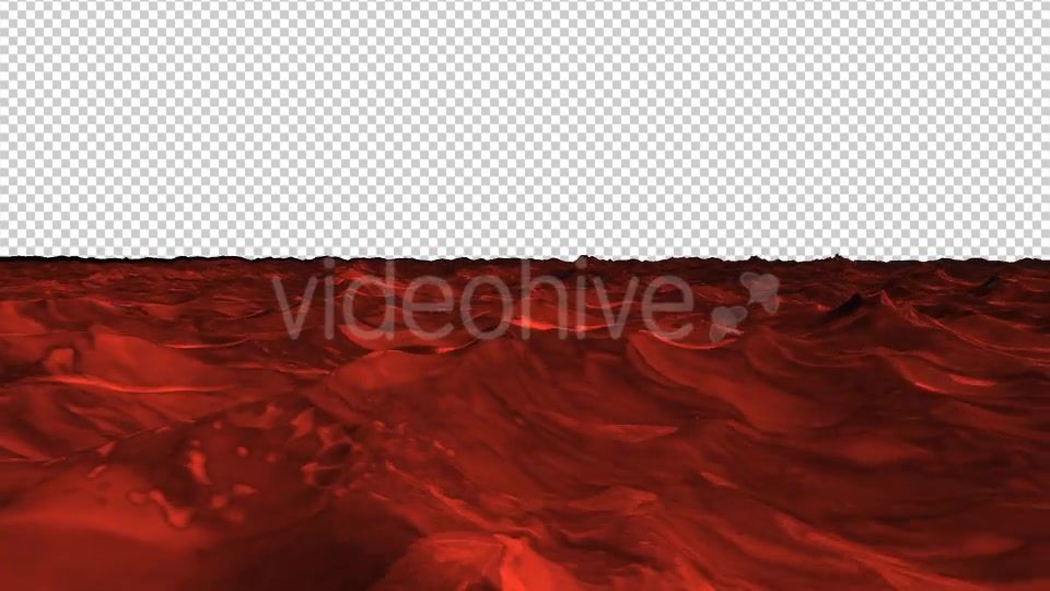 Bloody Sea Waving Loop Videohive 18152466 Motion Graphics Image 3