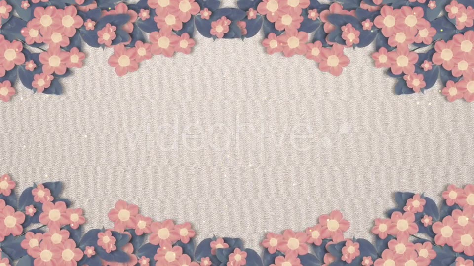 Blooming Paper Flower Background Videohive 19616926 Motion Graphics Image 2