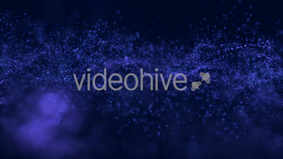 Blu Particles in the Space Videohive 21180017 Motion Graphics Image 1