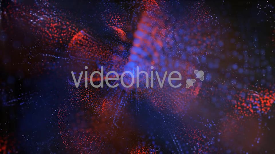 Blue and Red Rotation Particles Background Videohive 20183058 Motion Graphics Image 2