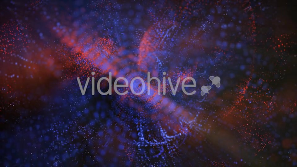 Blue and Red Rotation Particles Background Videohive 20183058 Motion Graphics Image 4