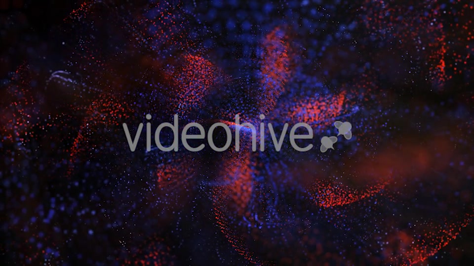 Blue and Red Rotation Particles Background Videohive 20183058 Motion Graphics Image 9