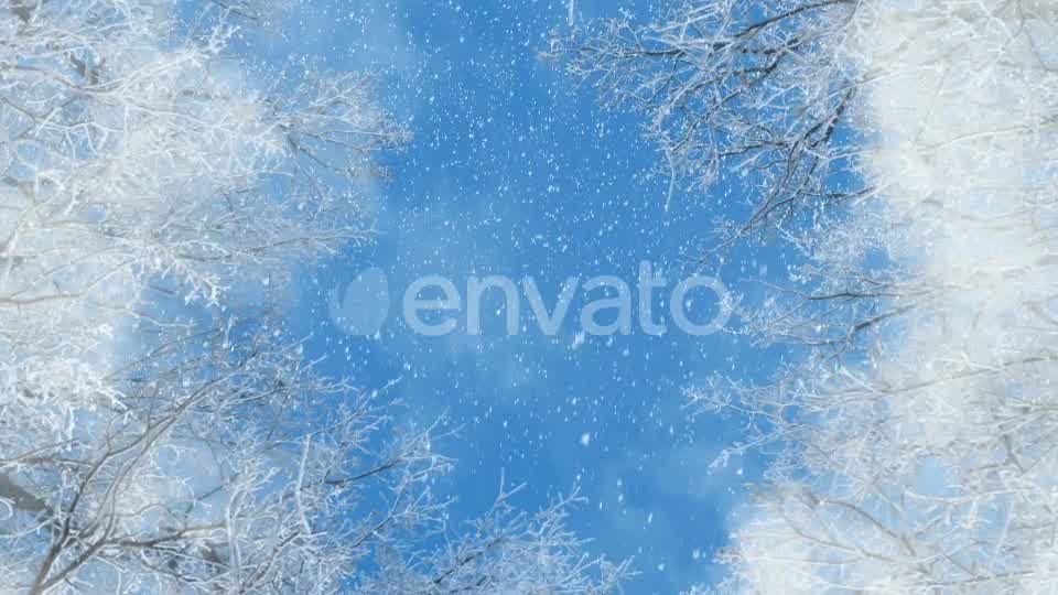 Blue And White Winter Background Loops Videohive 25231681 Motion Graphics Image 9