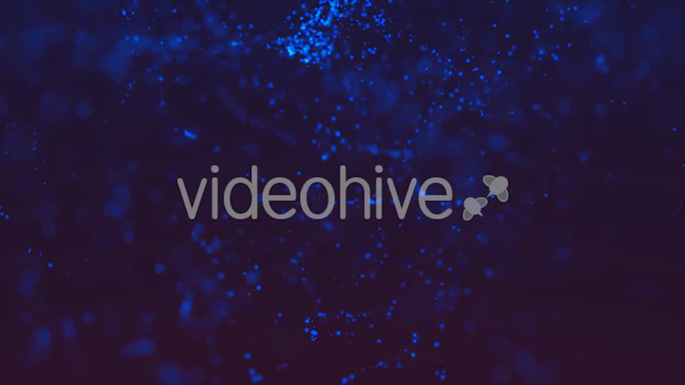 Blue Bokehs and Particles Videohive 20547695 Motion Graphics Image 1