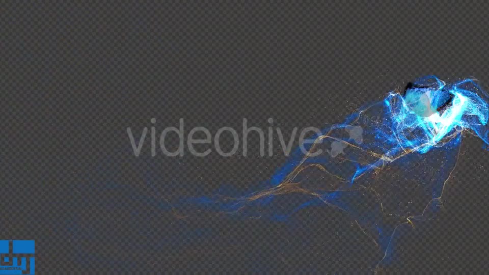 Blue Butterfly Gorgeous Particle Light Trailing Flying V1 Videohive 18715454 Motion Graphics Image 8