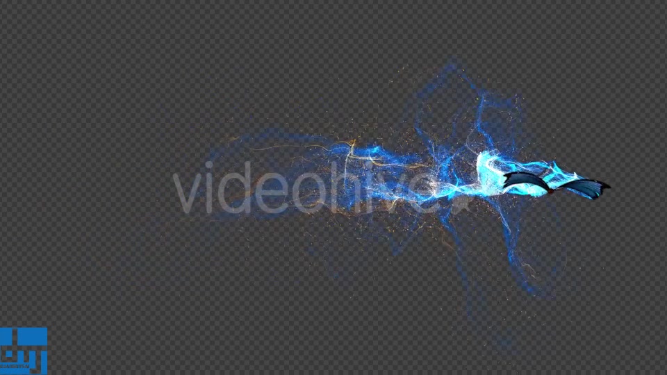Blue Butterfly Gorgeous Particle Light Trailing Flying V2 Videohive 18715439 Motion Graphics Image 5