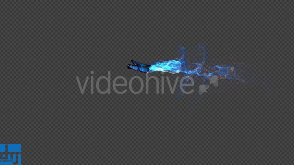 Blue Butterfly Gorgeous Particle Light Trailing Flying V2 Videohive 18715439 Motion Graphics Image 6