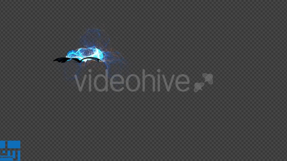 Blue Butterfly Gorgeous Particle Light Trailing Flying V2 Videohive 18715439 Motion Graphics Image 7
