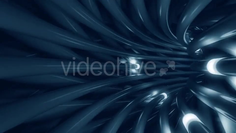 Blue Cables and Trasmitting Data Signals Videohive 19815448 Motion Graphics Image 4