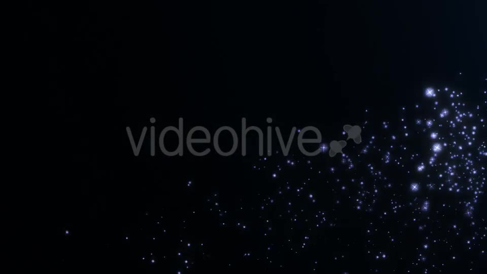 Blue Christmas Star Trails Videohive 21073169 Motion Graphics Image 2