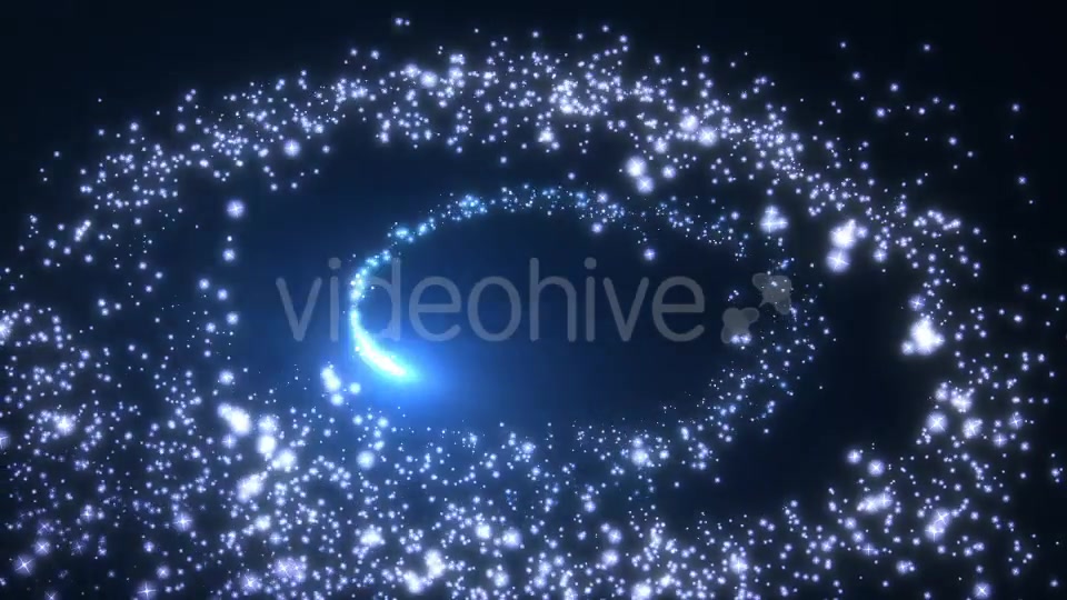 Blue Christmas Star Trails Videohive 21073169 Motion Graphics Image 8
