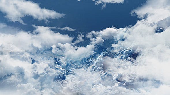 Blue Clouds in the Sky - 20229451 Download Videohive
