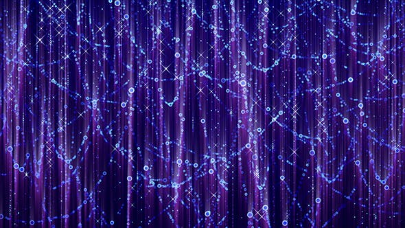 Blue Curtain with Illumination - Download Videohive 19812097