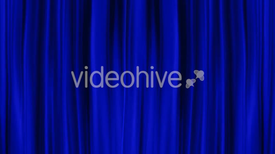 Blue Curtains Open Videohive 11647366 Motion Graphics Image 1