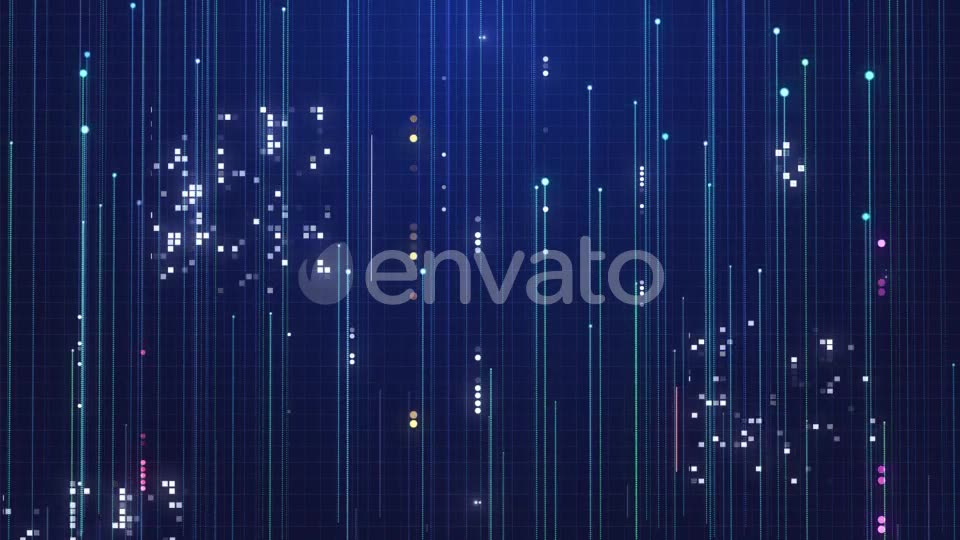 Blue Digital Background with Lines Videohive 21830805 Motion Graphics Image 2