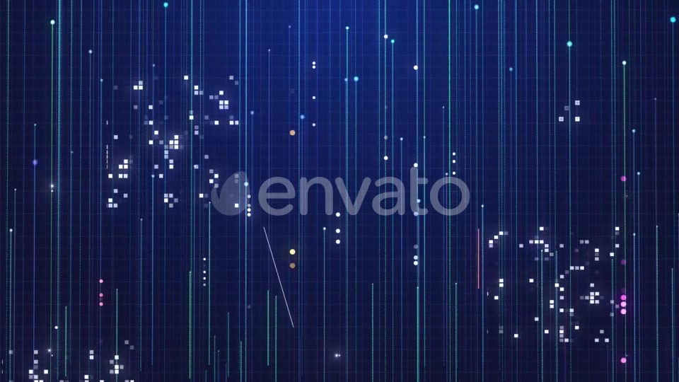 Blue Digital Background with Lines Videohive 21830805 Motion Graphics Image 3