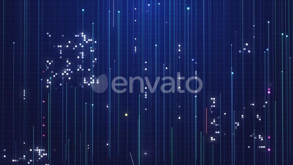 Blue Digital Background with Lines Videohive 21830805 Motion Graphics Image 7