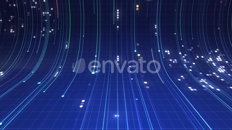 Blue Digital Background with Lines Videohive 21830813 Motion Graphics Image 2