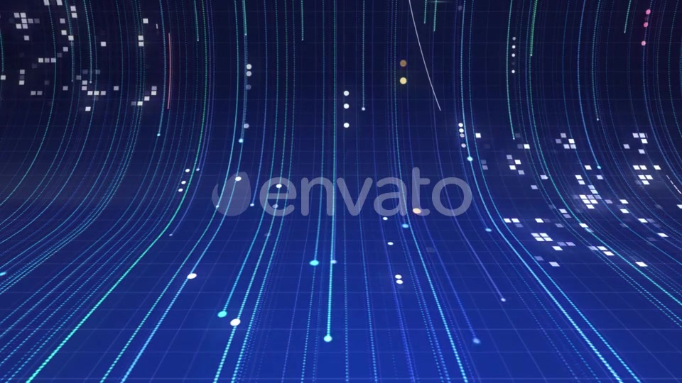 Blue Digital Background with Lines Videohive 21830813 Motion Graphics Image 3