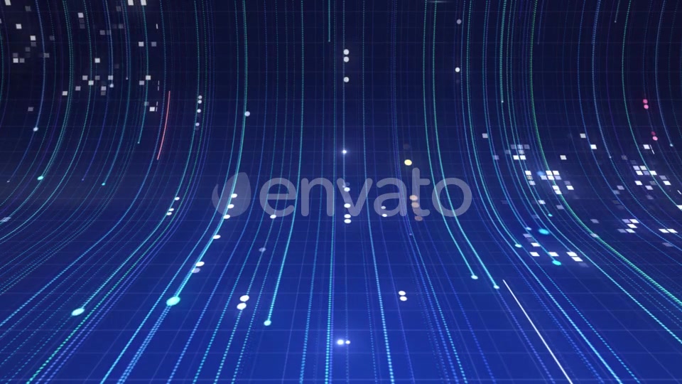 Blue Digital Background with Lines Videohive 21830813 Motion Graphics Image 4