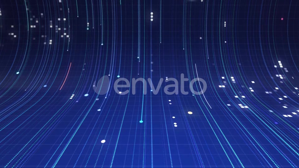 Blue Digital Background with Lines Videohive 21830813 Motion Graphics Image 5