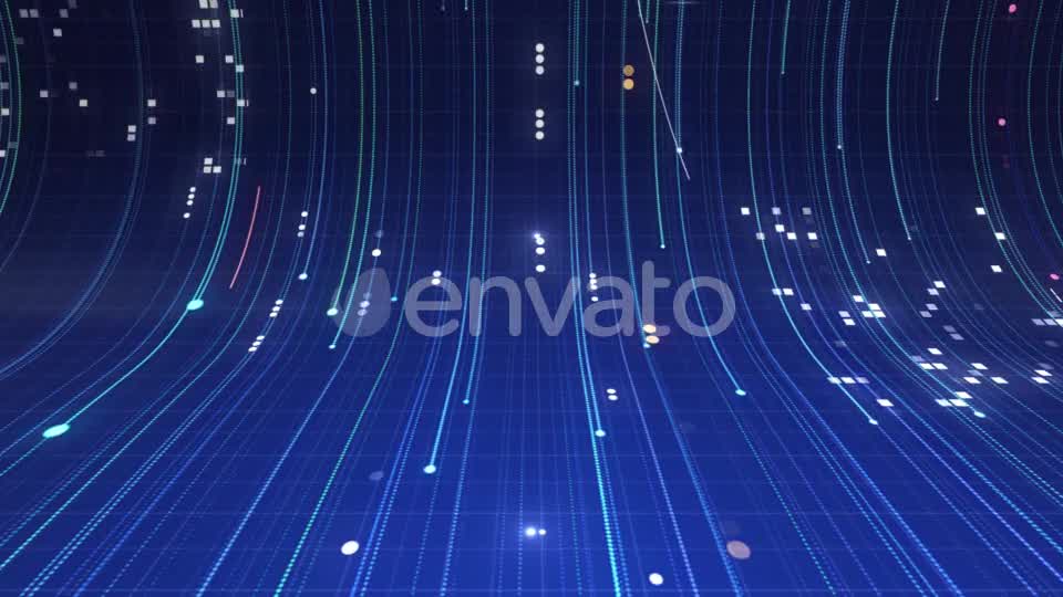 Blue Digital Background with Lines Videohive 21830813 Motion Graphics Image 9