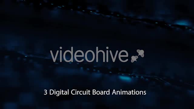 Blue Digital Electronic Circuit Board Animations Pack Videohive 20509780 Motion Graphics Image 1