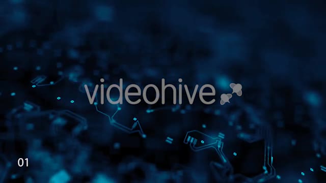 Blue Digital Electronic Circuit Board Animations Pack Videohive 20509780 Motion Graphics Image 2