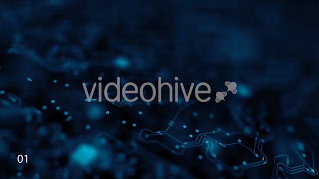 Blue Digital Electronic Circuit Board Animations Pack Videohive 20509780 Motion Graphics Image 3