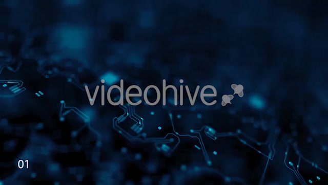 Blue Digital Electronic Circuit Board Animations Pack Videohive 20509780 Motion Graphics Image 4