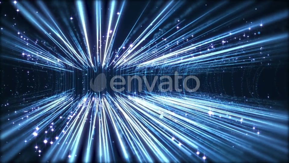 Blue Digital Information Flow Background Videohive 22508818 Motion Graphics Image 3