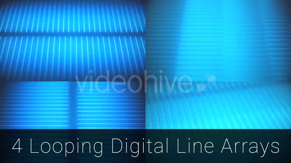 Blue Digital Parallel Lines Videohive 15491707 Motion Graphics Image 1