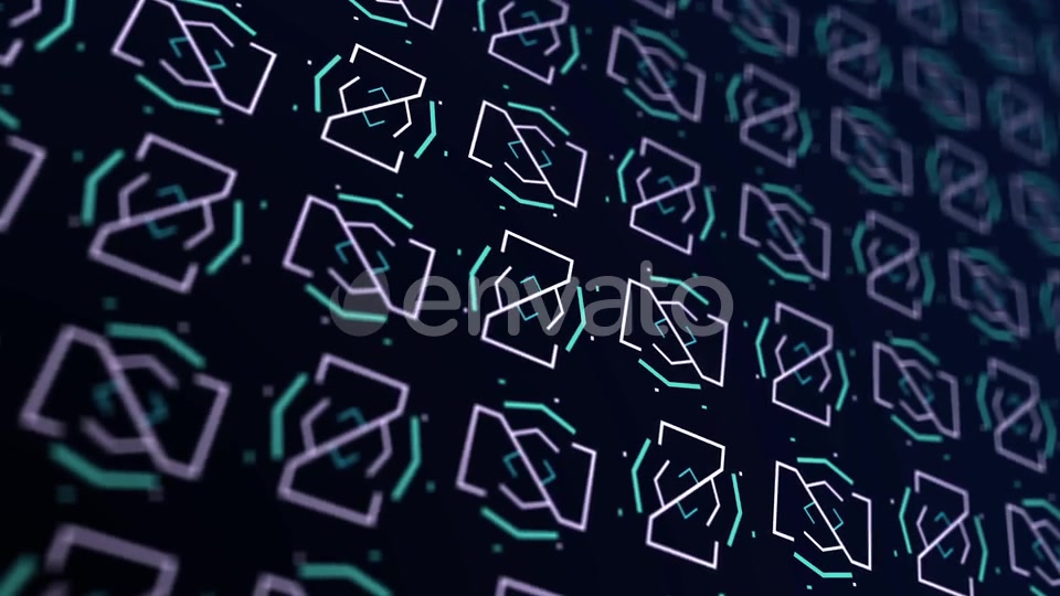 Blue Dynamic Logo Background Loop Videohive 24292216 Motion Graphics Image 4