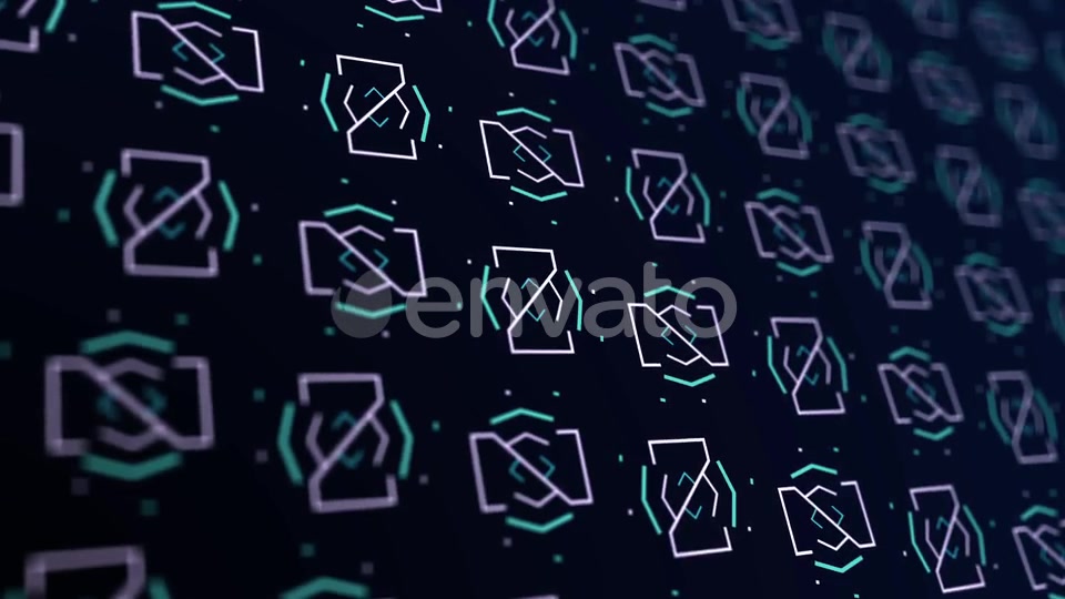 Blue Dynamic Logo Background Loop Videohive 24292216 Motion Graphics Image 7