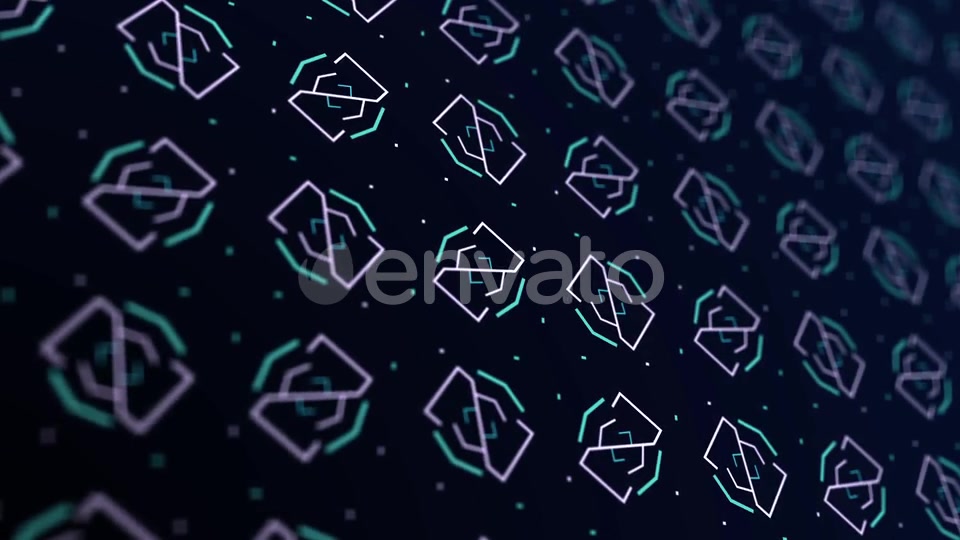 Blue Dynamic Logo Background Loop Videohive 24292216 Motion Graphics Image 8