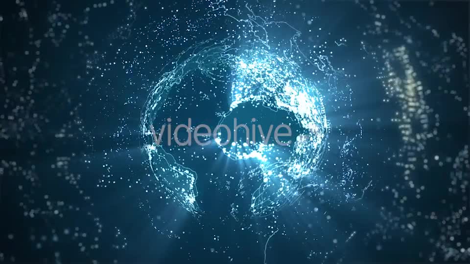 Blue Earth 4K Videohive 18396911 Motion Graphics Image 1