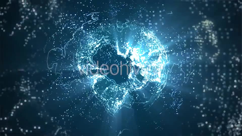 Blue Earth 4K Videohive 18396911 Motion Graphics Image 2