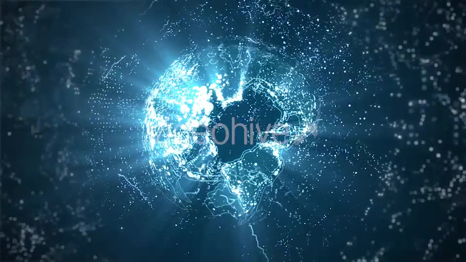 Blue Earth 4K Videohive 18396911 Motion Graphics Image 7