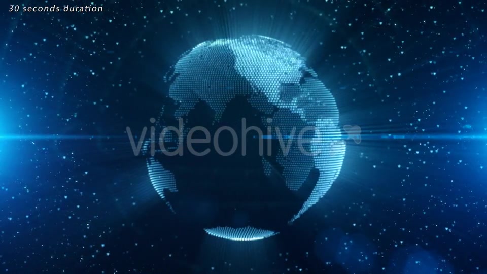 Blue Earth Hologram 4 Videohive 9724703 Motion Graphics Image 3