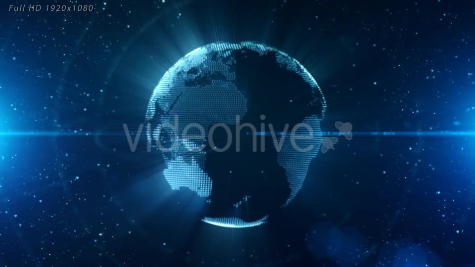 Blue Earth Hologram 4 Videohive 9724703 Motion Graphics Image 5
