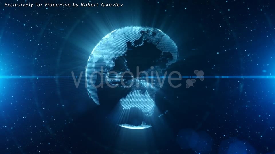 Blue Earth Hologram 4 Videohive 9724703 Motion Graphics Image 6