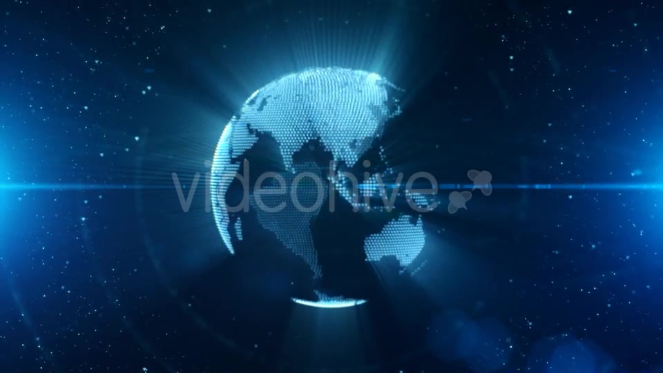 Blue Earth Hologram 4 Videohive 9724703 Motion Graphics Image 7