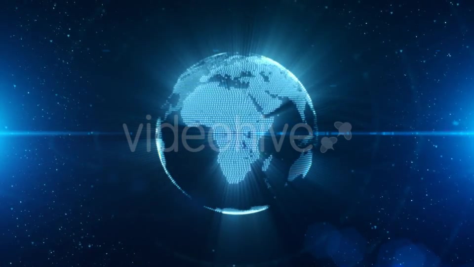Blue Earth Hologram 4 Videohive 9724703 Motion Graphics Image 9