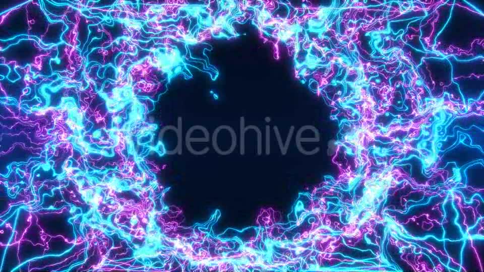 Blue Electric Circle Logo Videohive 20520788 Motion Graphics Image 2