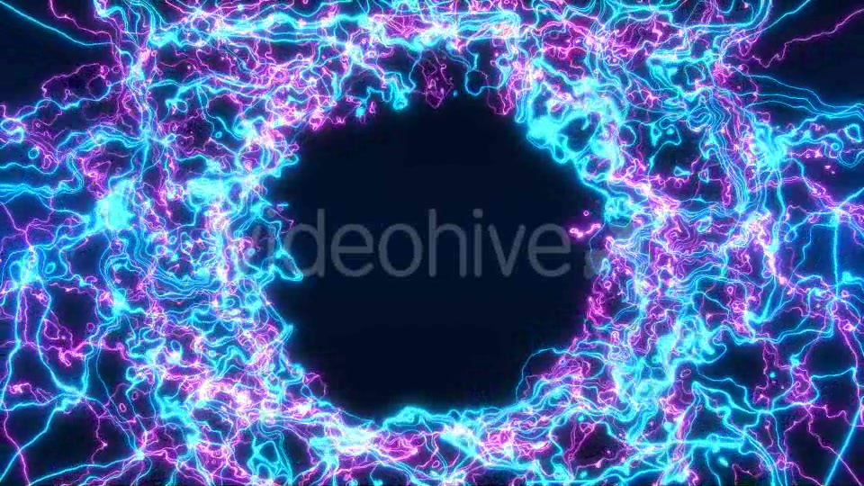 Blue Electric Circle Logo Videohive 20520788 Motion Graphics Image 4