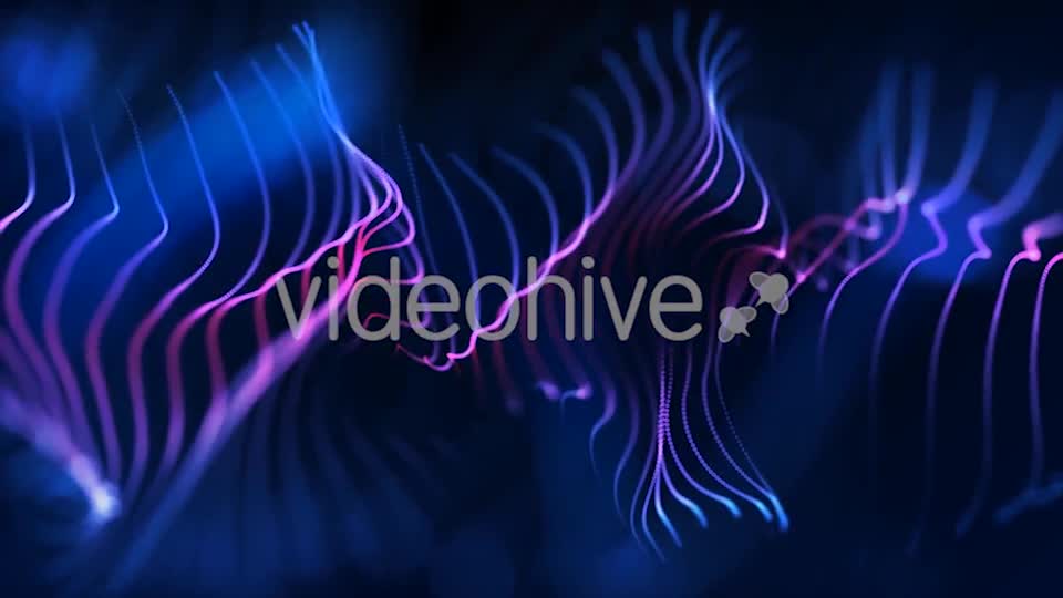 Blue Electric Particles Glowing Videohive 21127668 Motion Graphics Image 1